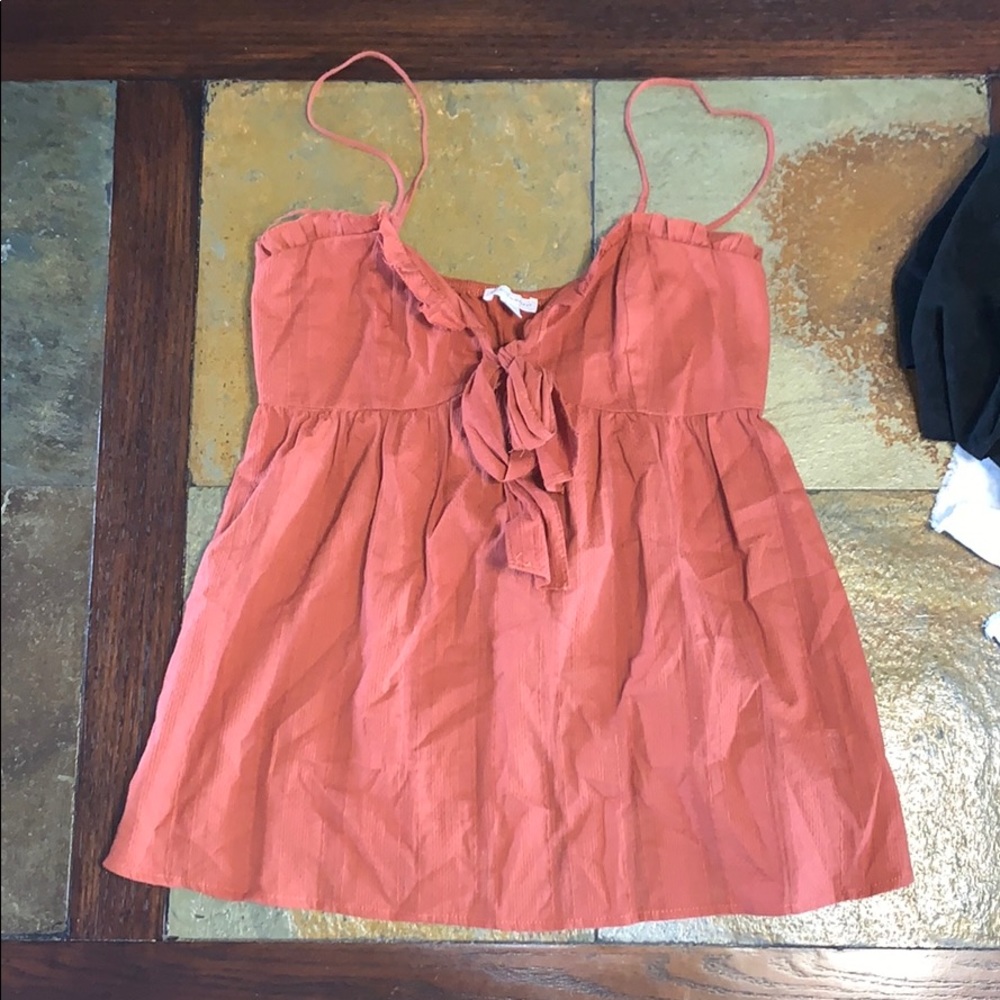 ORANGE TANK TOP